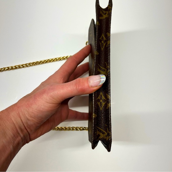 Auth Louis Vuitton RARE Rabat clutch converted bag vintage in gorgeous condition - Picture 4 of 13